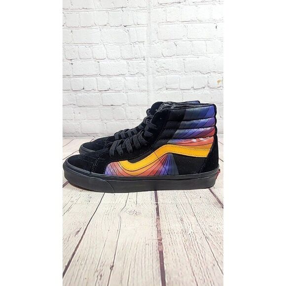 VANS Limited Edition Sk8-Hi Reissue Refract Skate Shoes  Men's Size 9.5 - Picture 1 of 8